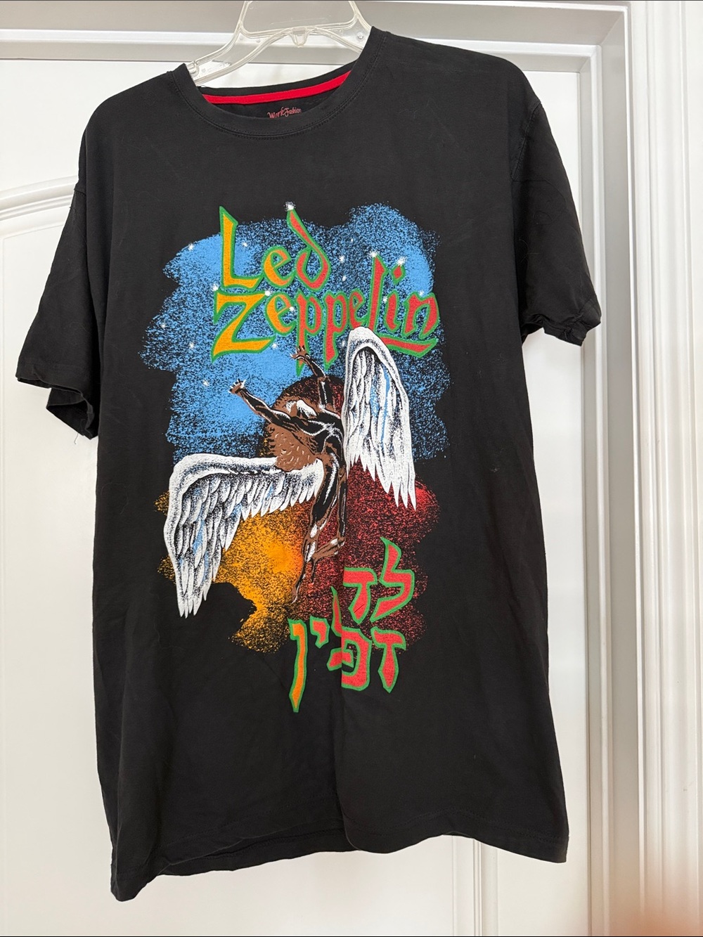 Vintage Led Zeppelin Hebrew Tee